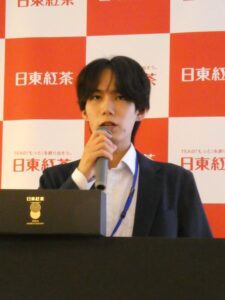 三井農林の古谷野綾斗氏