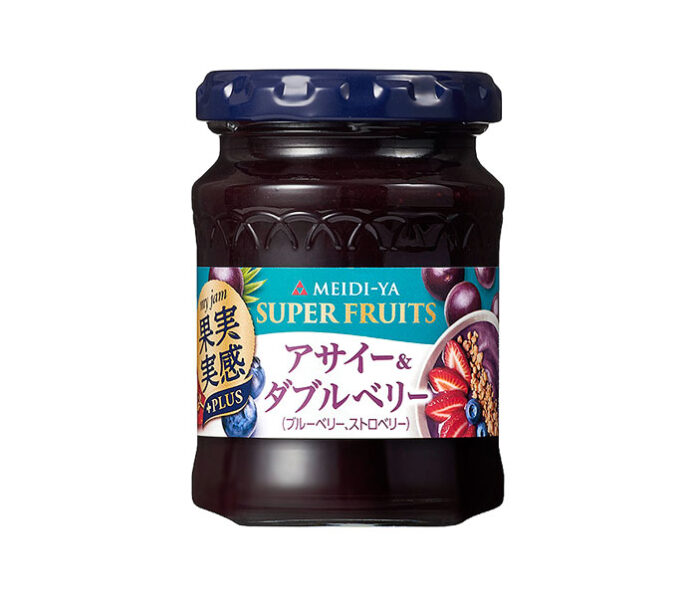 〈これで売れました！〉明治屋「果実実感＋PLUS SUPER FRUITS アサイー＆ダブルベリージャム」 スーパーフルーツの魅力が好評