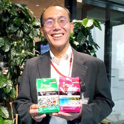 日本ヒルスコーヒーの植木真氏