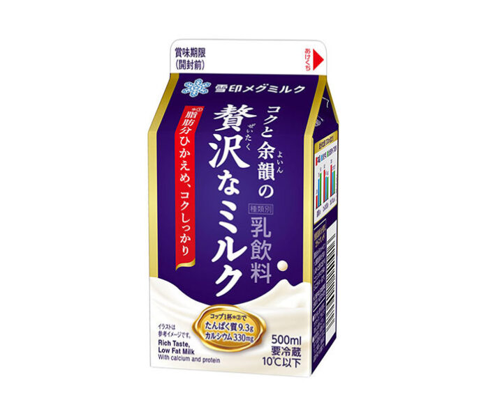「コクと余韻の贅沢なミルク」500㎖