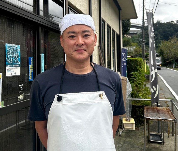 峰尾豆腐店3代目店主の峰尾勝氏