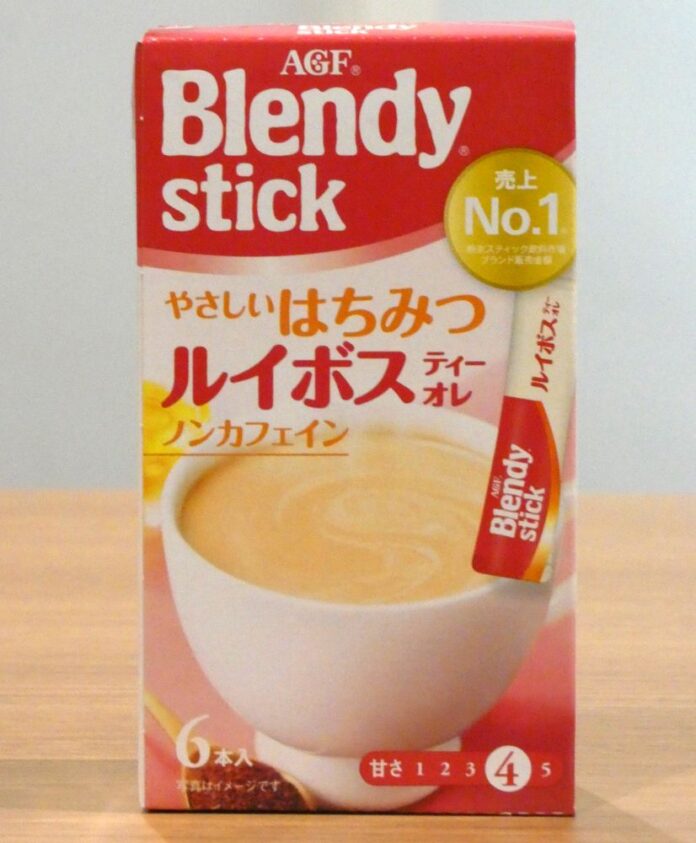 「ブレンディ」スティックの新商品「やさしいはちみつルイボスティーオレ」
