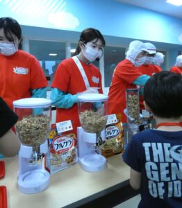 特別な試食体験も実施