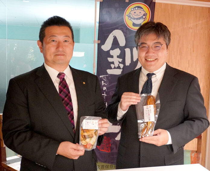 杉野浩也氏（右）と笹谷剛氏