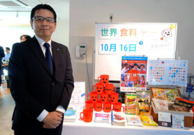 国連WFP協会の青木創・理事事務局長 国連WFP協会の青木創・理事事務局長